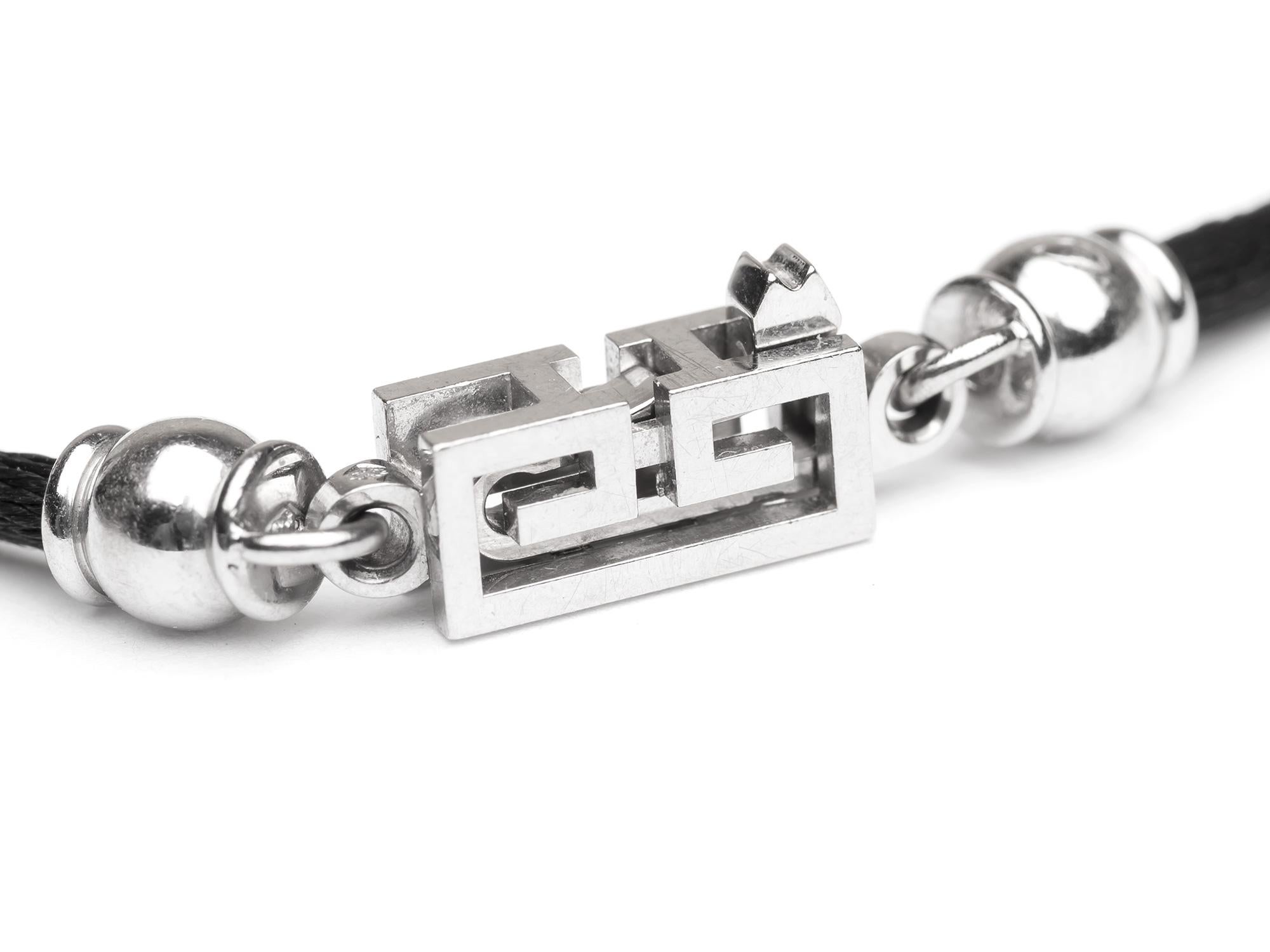 Women's or Men's Cartier LeBaiser Diamond Necklace For Sale