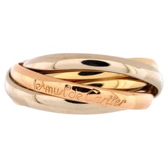 Cartier Les Must de Cartier Trinity-Ring, 5er-Ring, 18 Karat dreifarbiges Gold