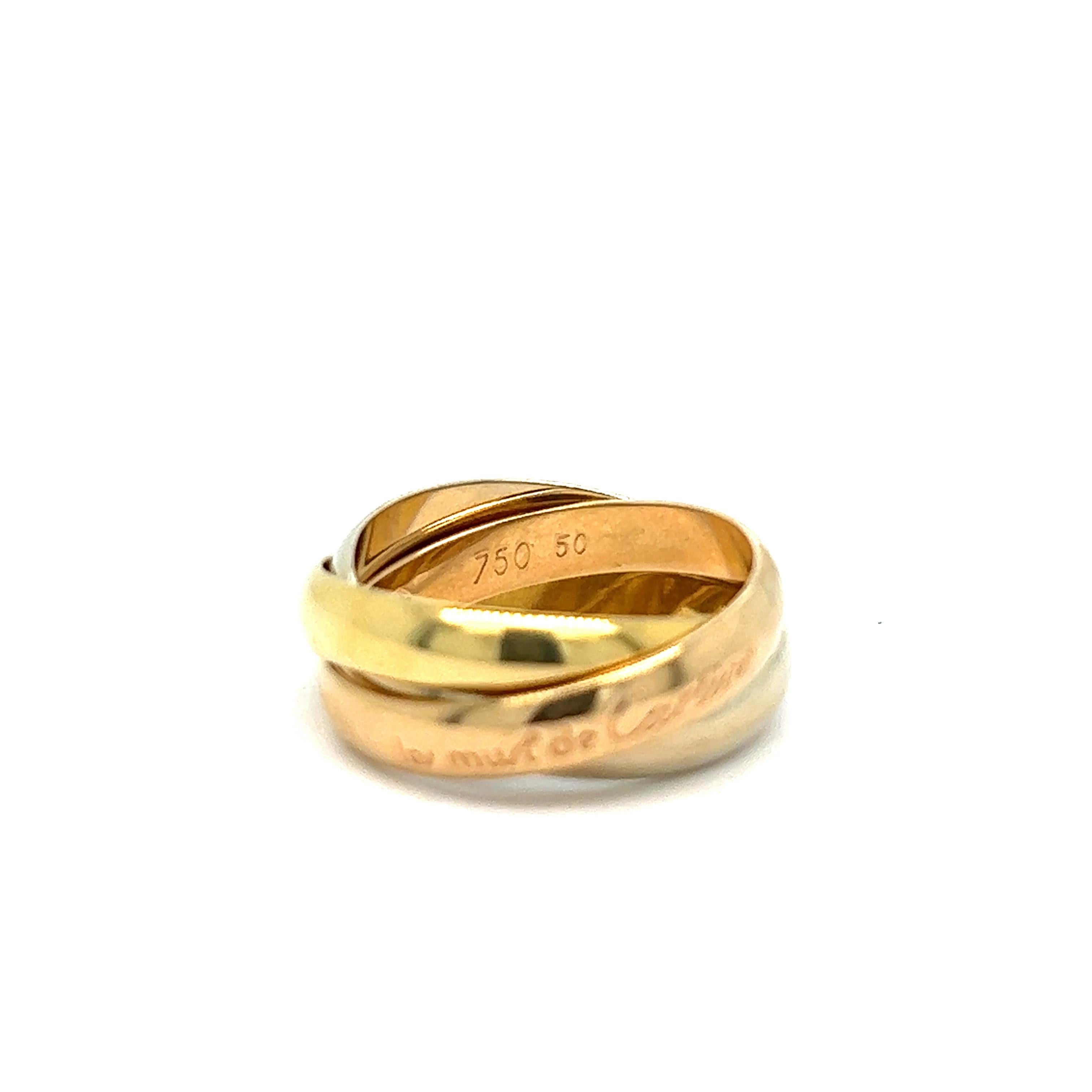 Cartier Les Must de Cartier Gold Rings In Good Condition In New York, NY