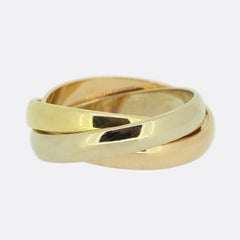 Cartier Les Must de Cartier Trinity Band Ring Size K (50)