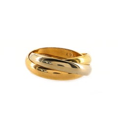 Cartier Les Must de Cartier Trinity Ring 18K Tricolor Gold