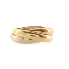 Cartier Les Must de Cartier Trinity Ring 18K Tricolor Gold