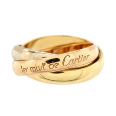 Cartier Les Must de Cartier Trinity Ring 18K Tricolor Gold