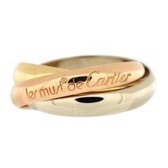 Cartier Les Must de Cartier Trinity Ring 18K Tricolor Gold