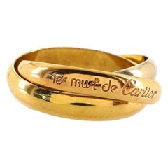 Cartier Les Must de Cartier Trinity Ring 18K Tricolor Gold