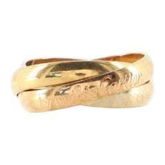 Cartier Les Must de Cartier Trinity Ring 18K Tricolor Gold