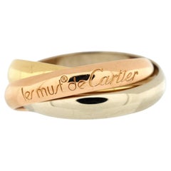 Cartier Les Must de Cartier Trinity Ring 18K Tricolor Gold