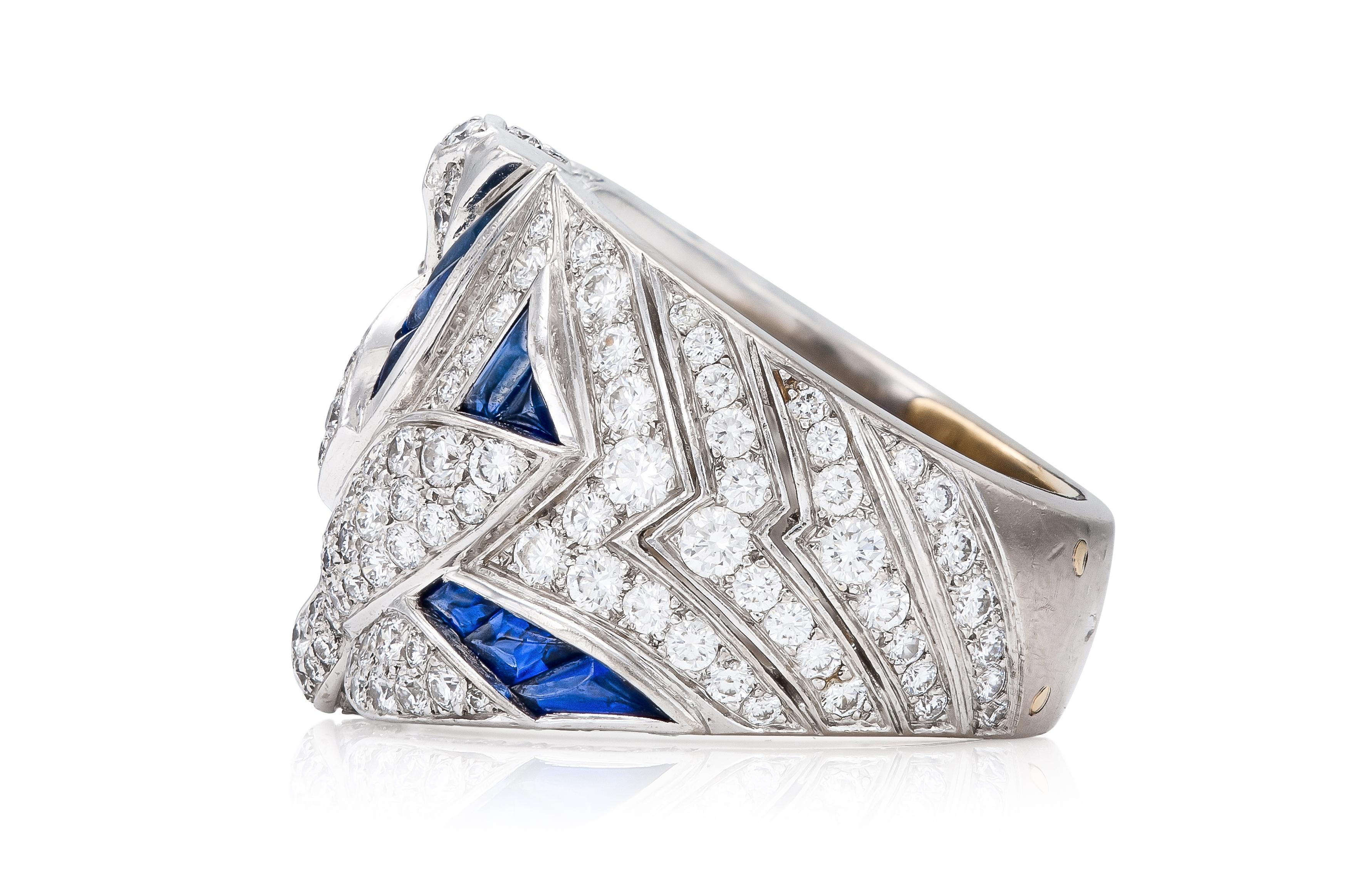 Cartier Les Oiseaux Libérés Diamantring (Rundschliff) im Angebot