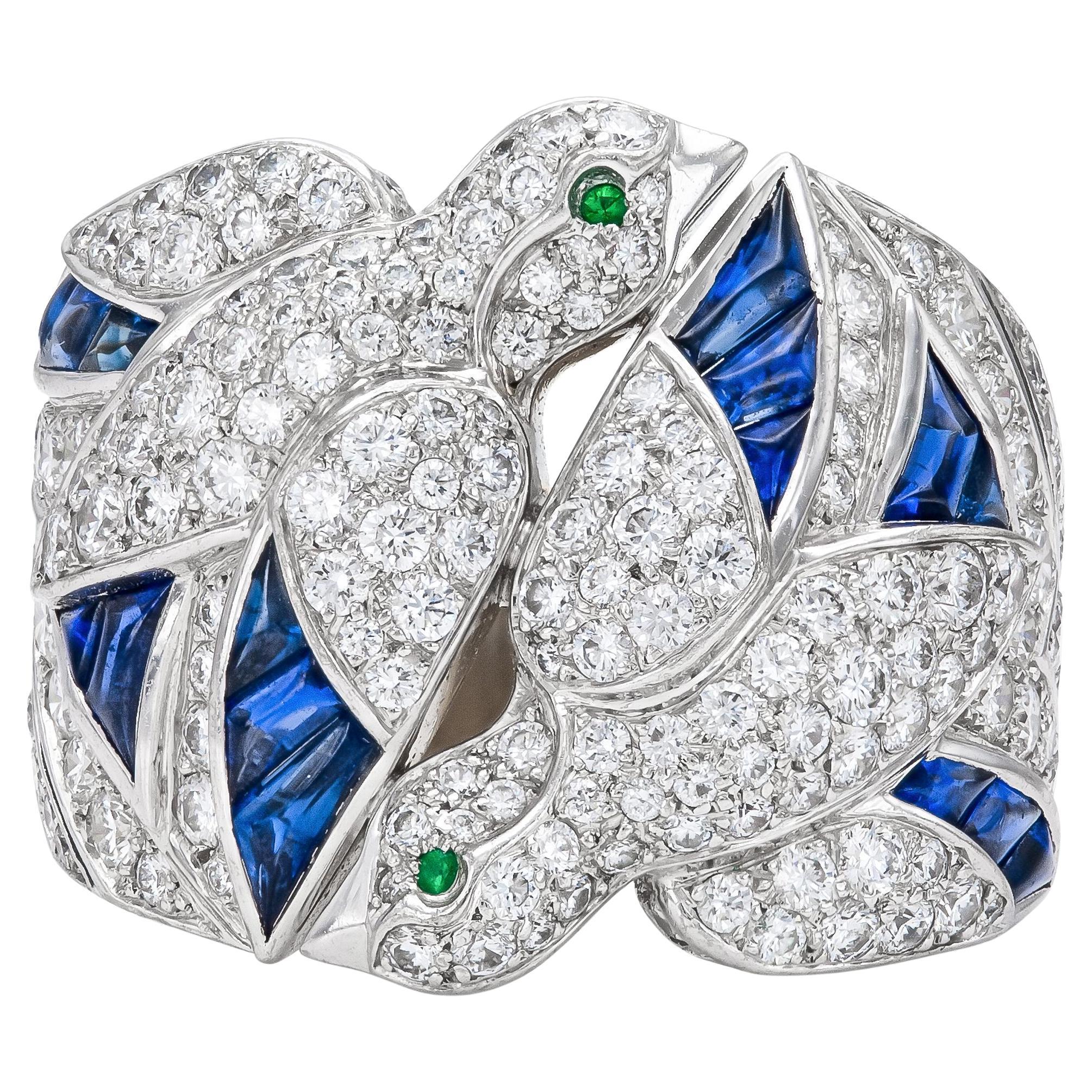 Cartier Les Oiseaux Libérés Diamond Ring
