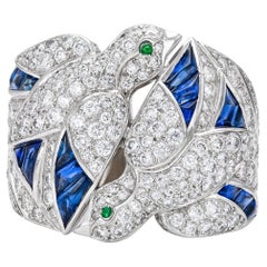 Cartier Les Oiseaux Libérés Diamond Ring