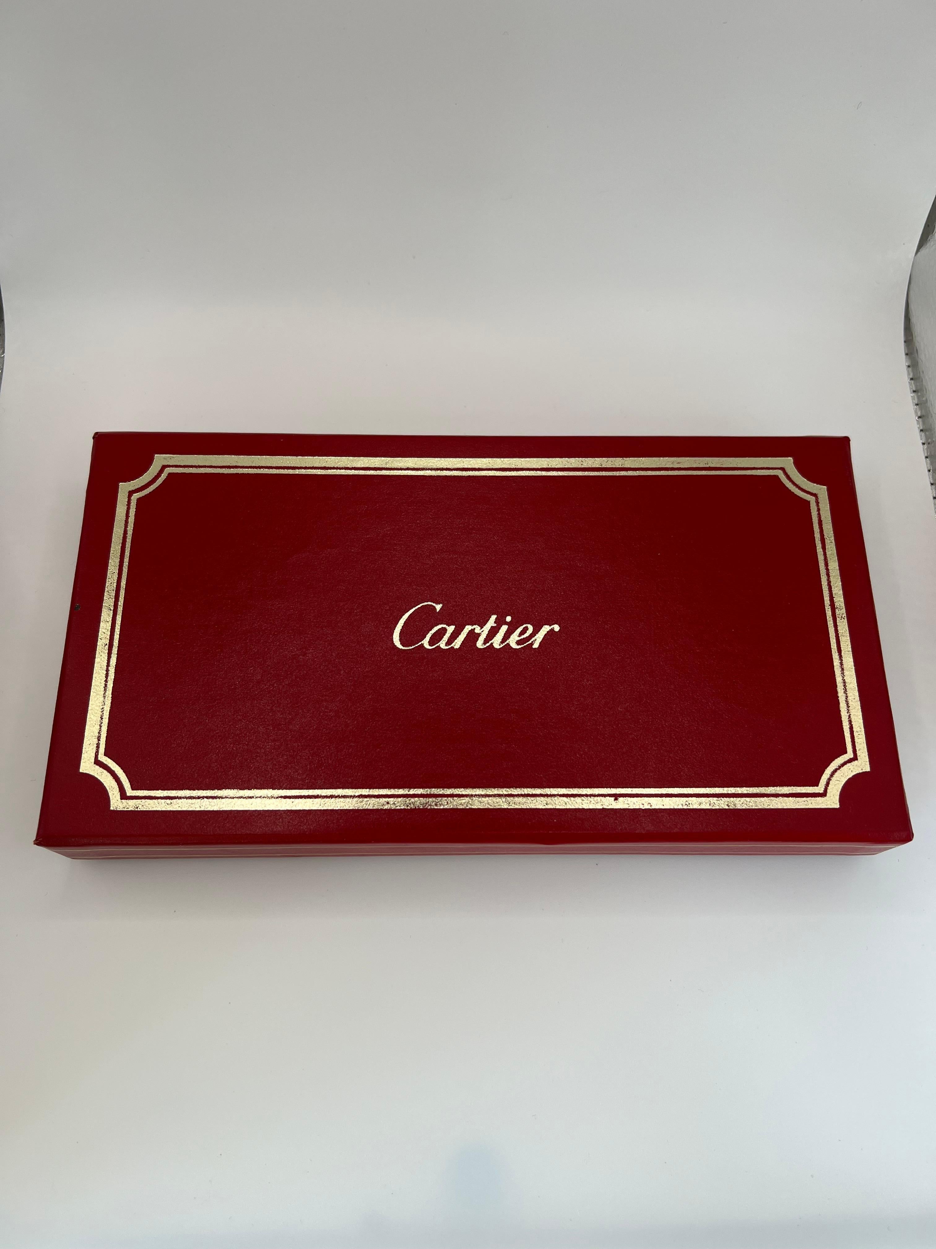 Cartier Letter Opener Sterling Original Box ca' 1970's For Sale 7