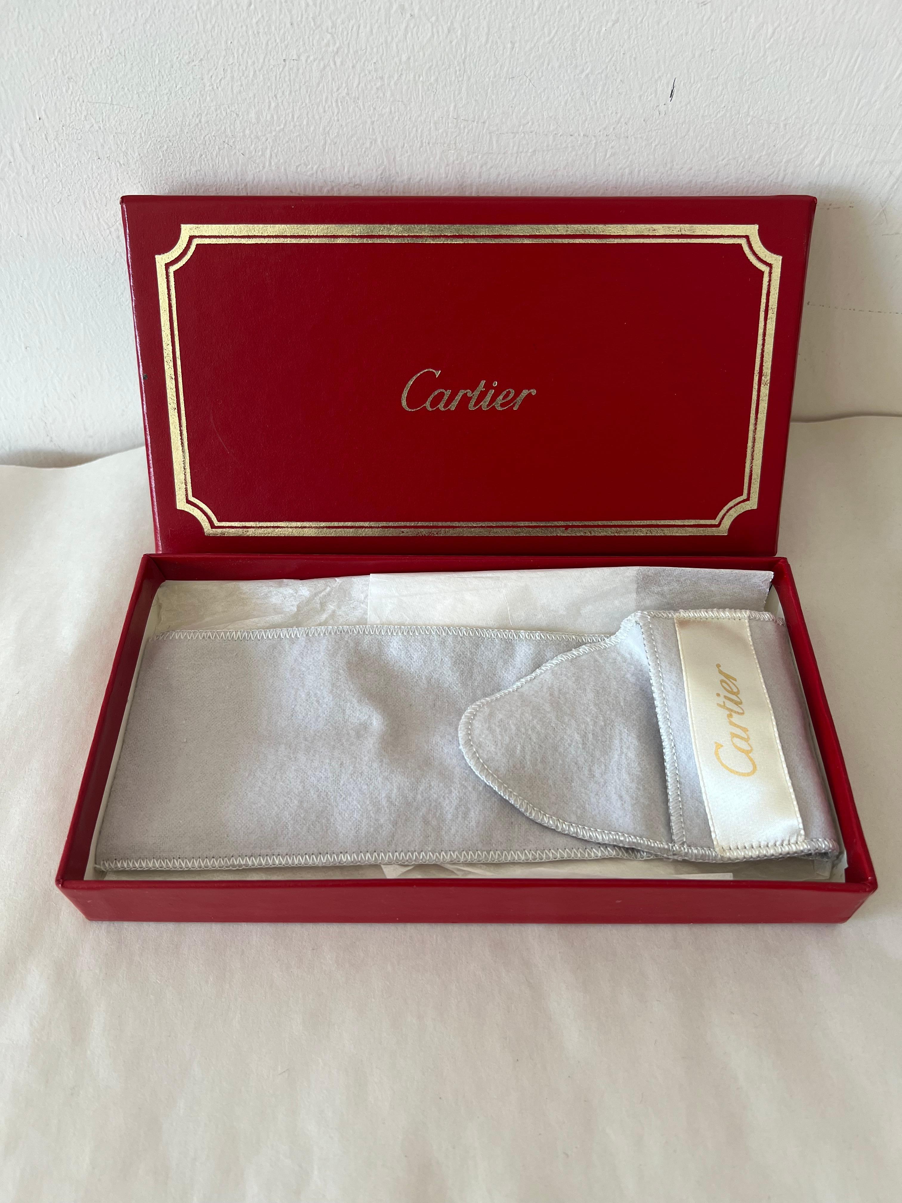 Cartier Letter Opener Sterling Original Box ca' 1970's For Sale 8
