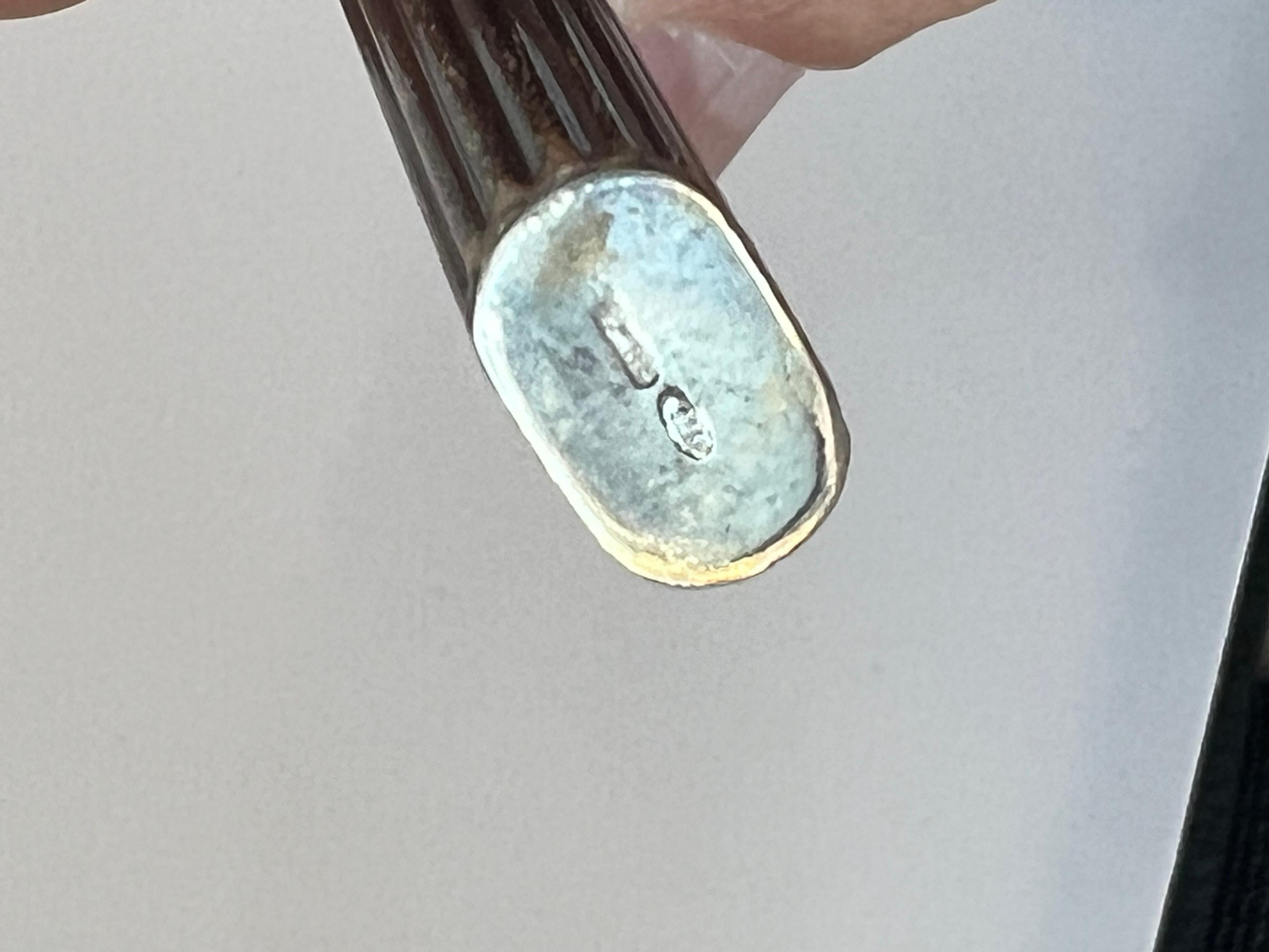 Metal Cartier Letter Opener Sterling Original Box ca' 1970's For Sale