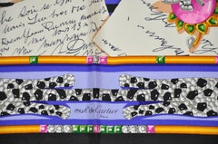 Cartier "Letters of Love" Silk Jacquard Scarf