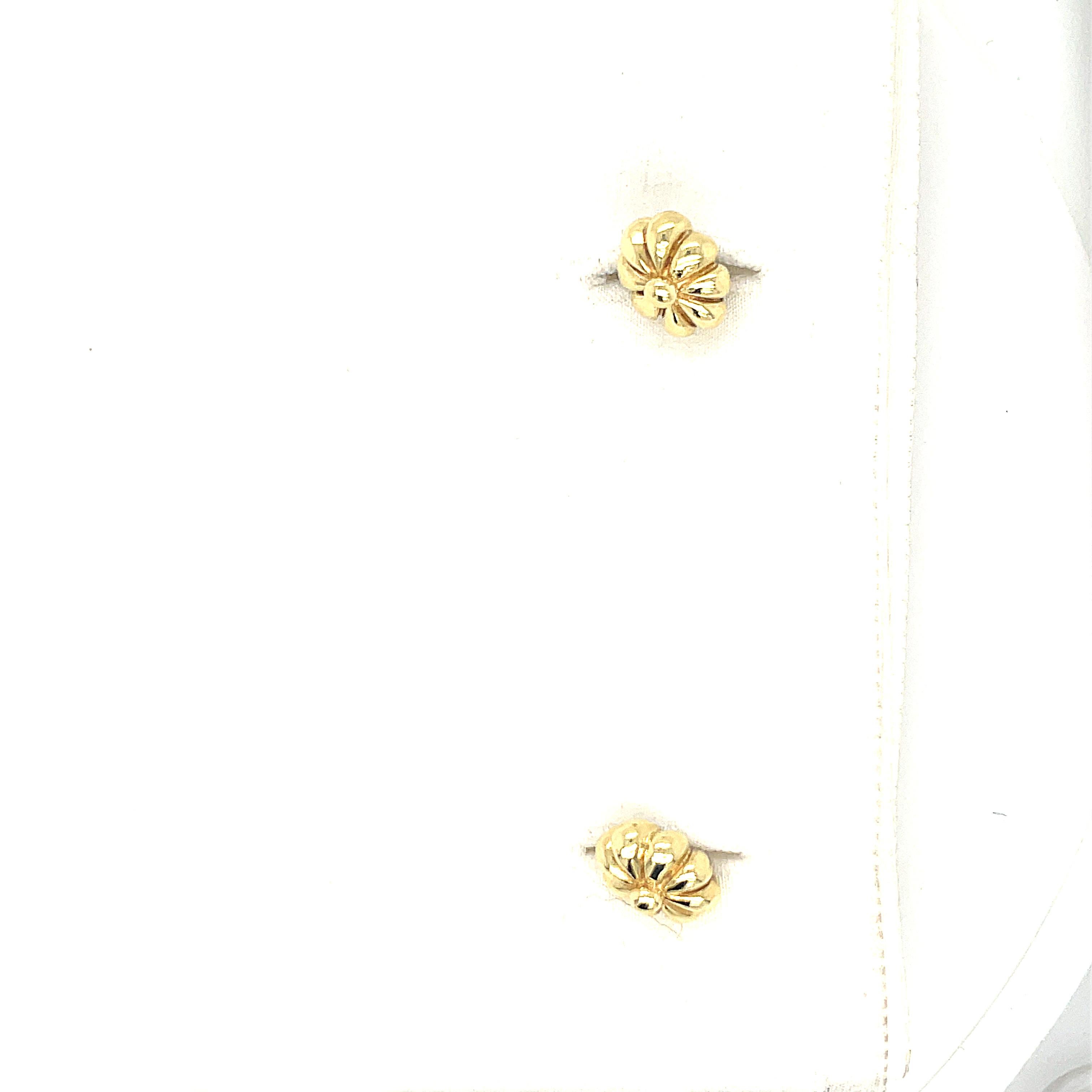 Cartier Manschettenknöpfe, Libra Zodiac Gold im Zustand „Hervorragend“ im Angebot in New York, NY