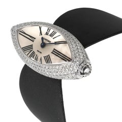 Cartier Libre Calisson WJ303050 Women's Watch in 18 Karat White Gold