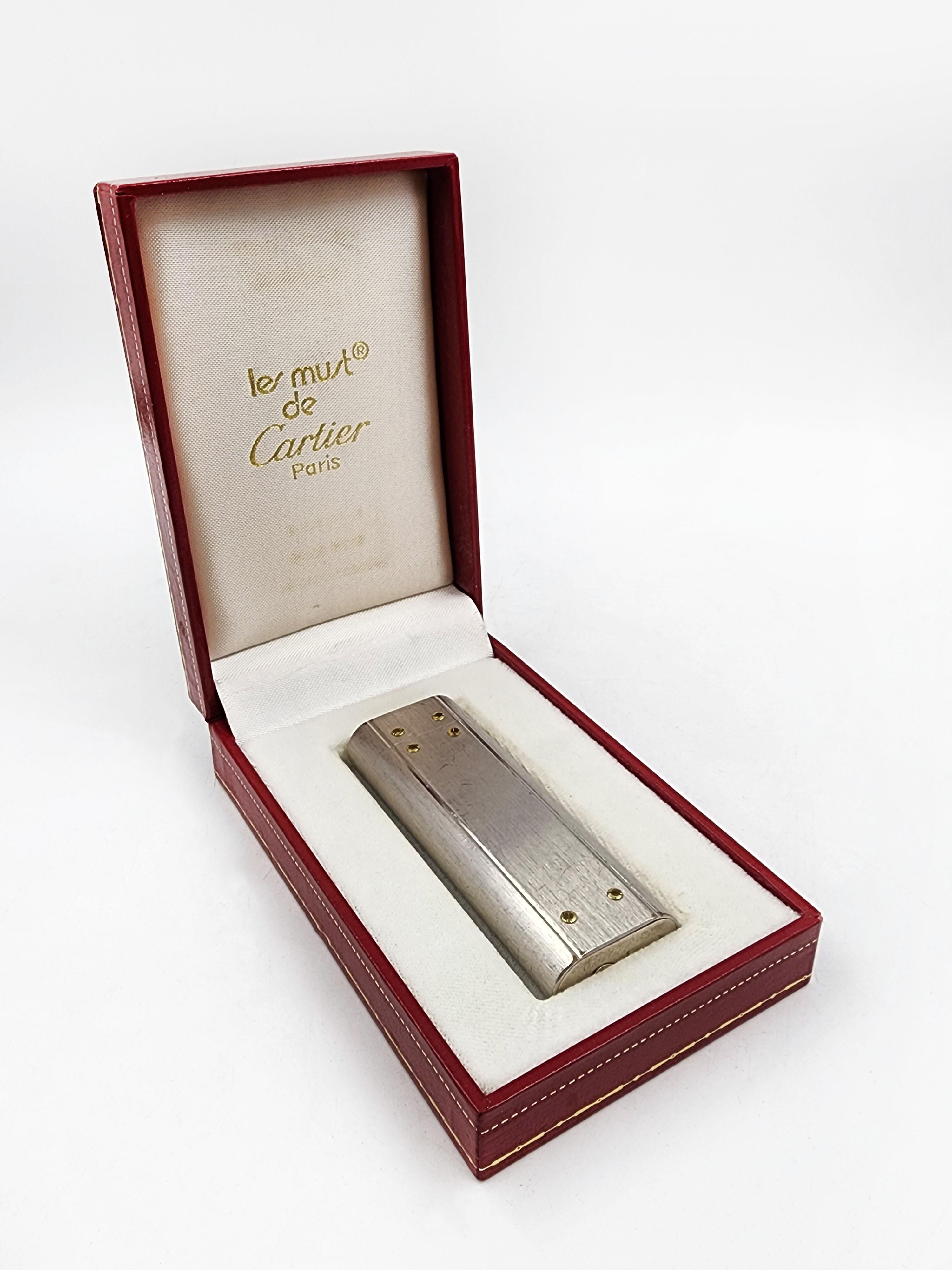Cartier Lighter Circa 80s Vintage Model 