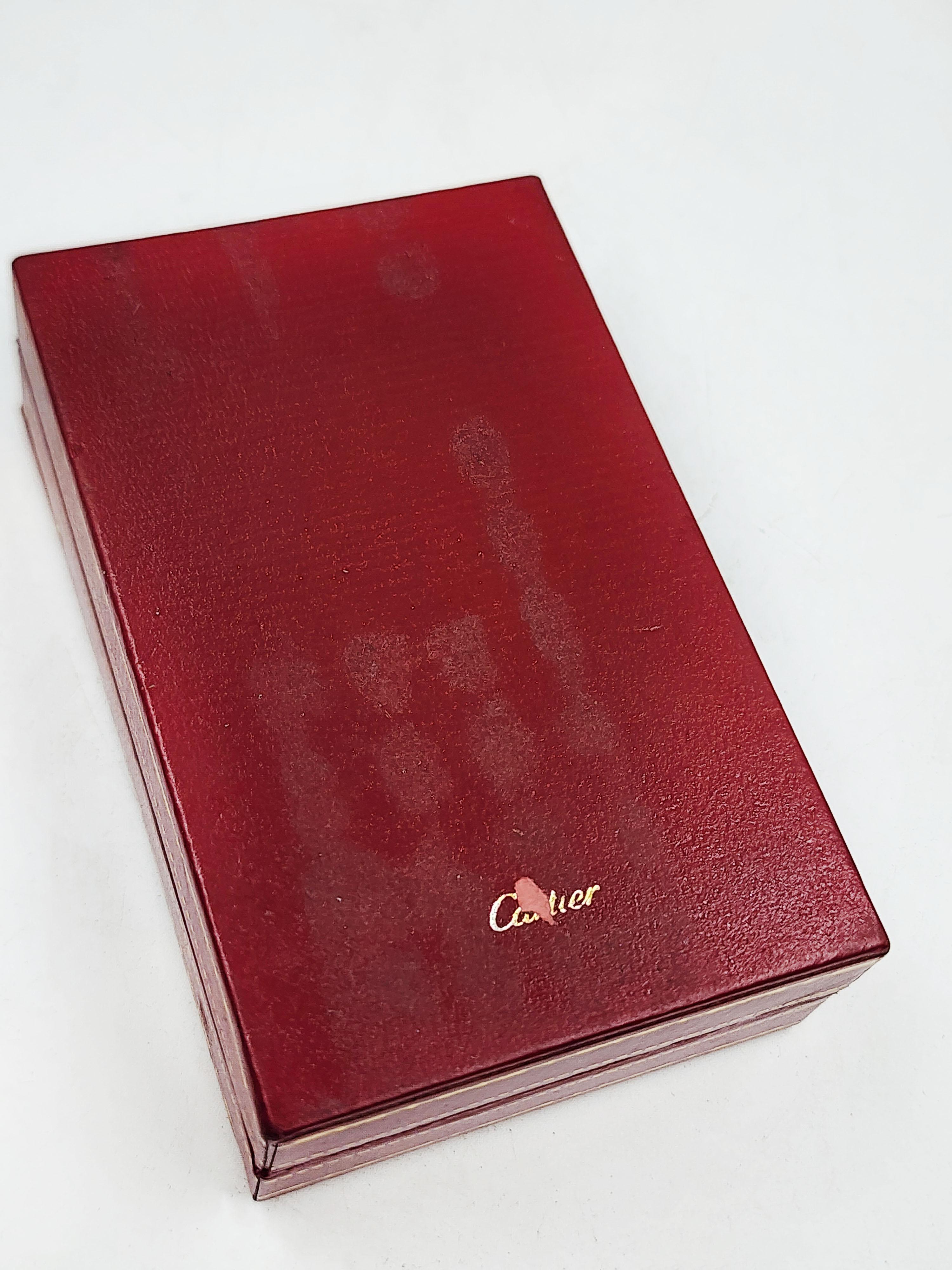 French Cartier Lighter Circa 80s Vintage Model 