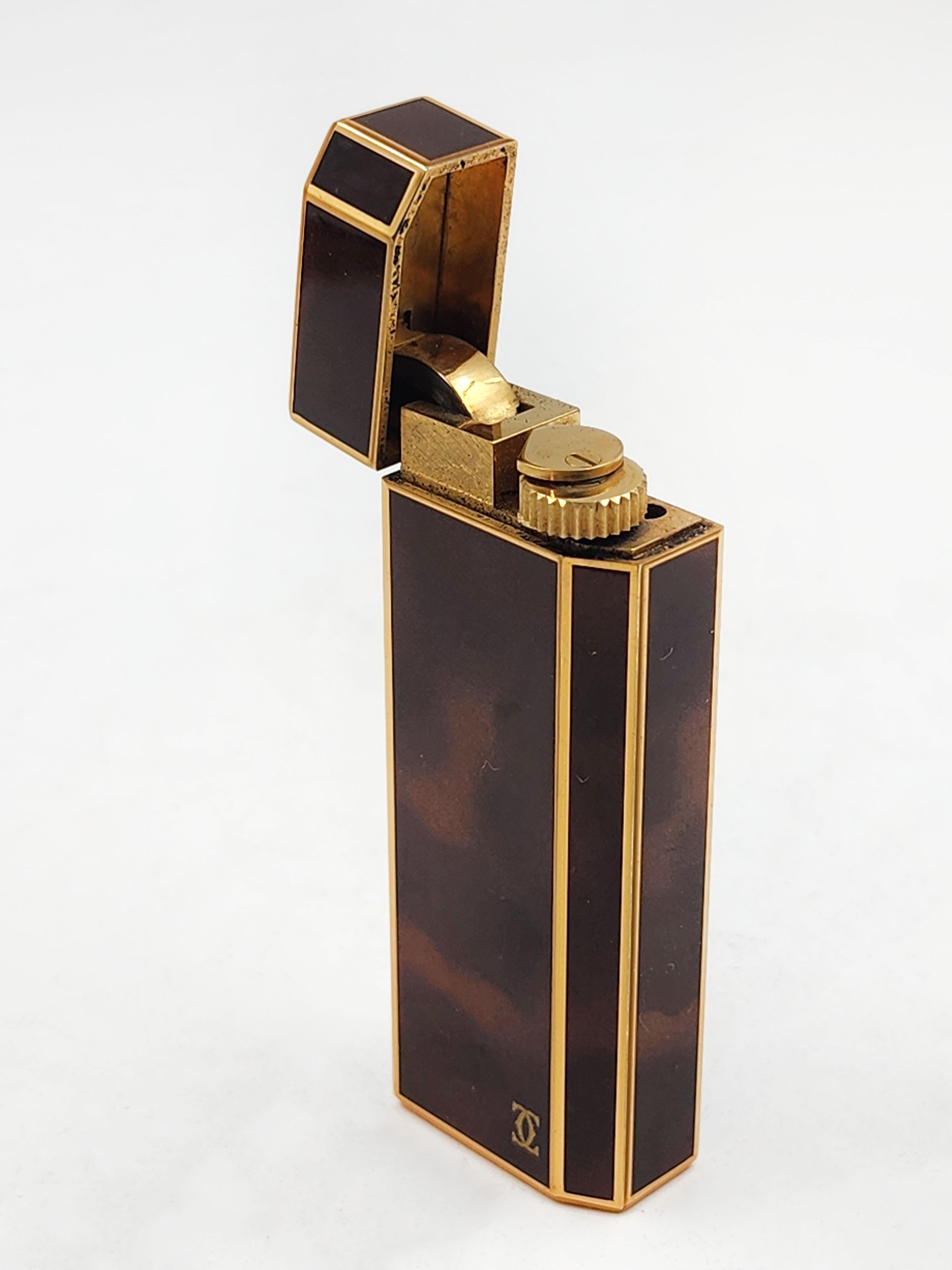 French Cartier Lighter Circa 80s Vintage 