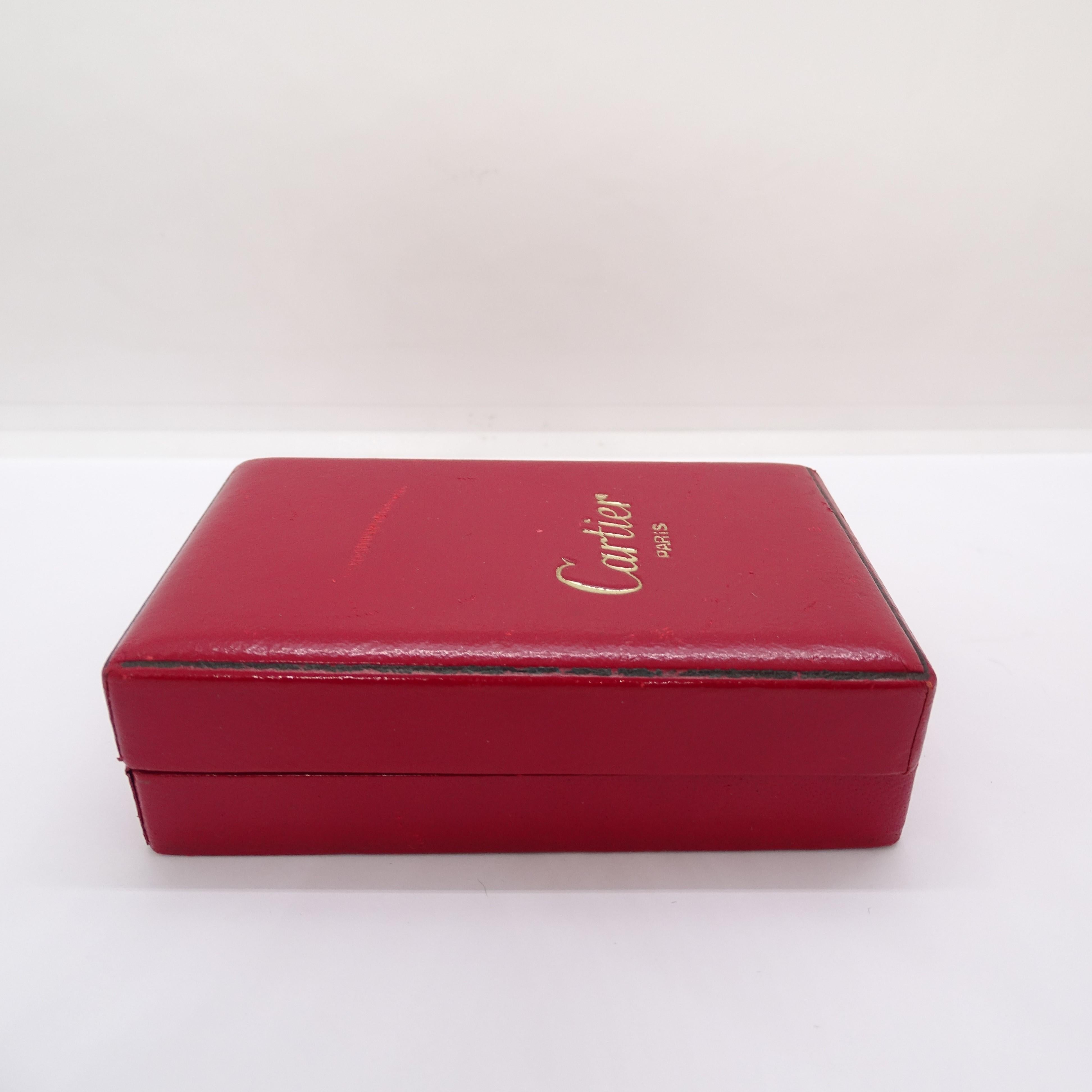 Briquet de voyage Cartier, plaqué or, France, années 90 en vente 9