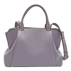 Cartier Lilac Leather C de Cartier Bag