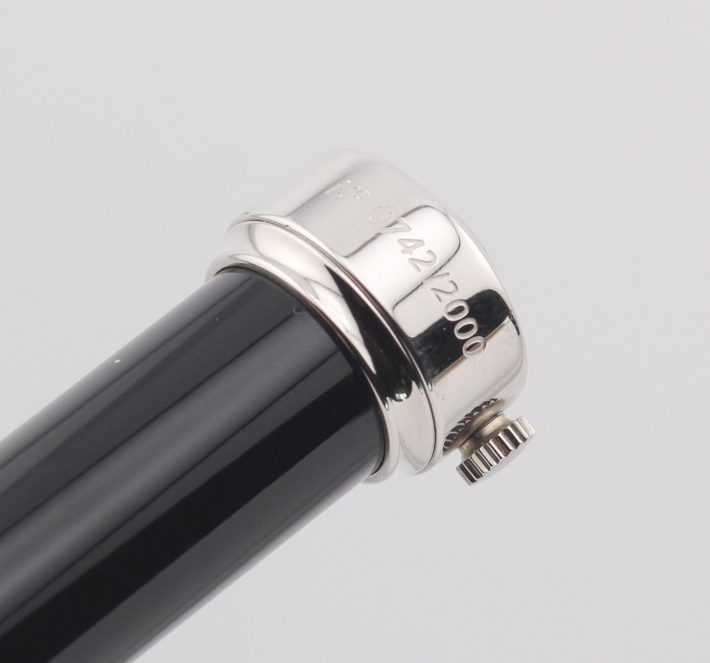 Orologio con penna a sfera Cartier Limited Edition Calendar con scatola in vendita 3