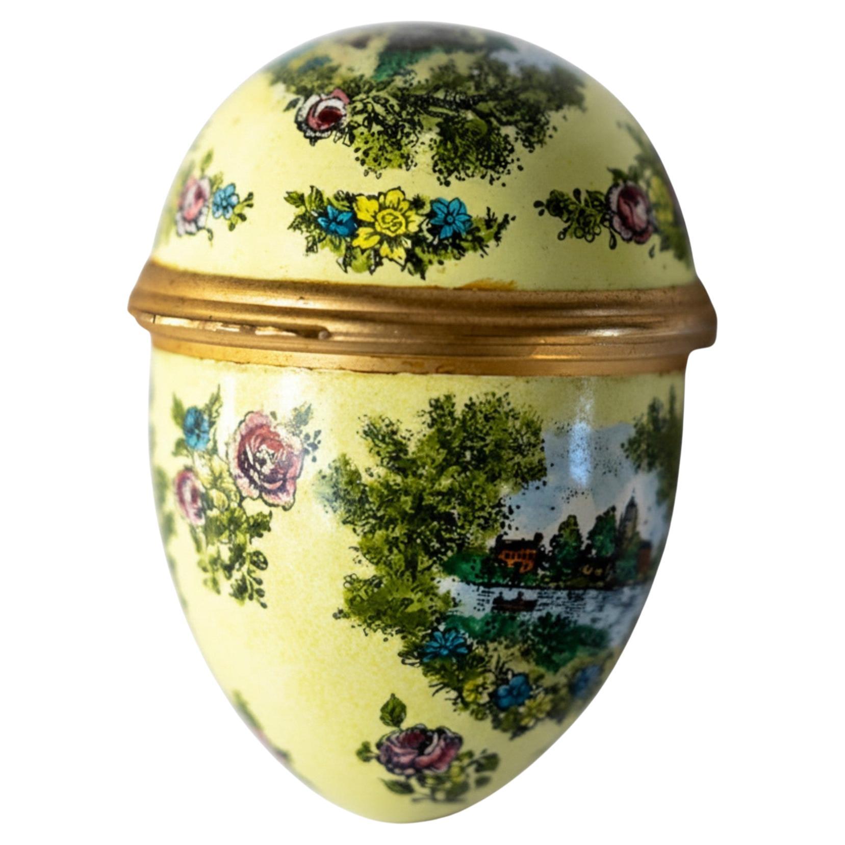 Cartier 1976 Limited-Edition Enamel Trinket Box, Made in England