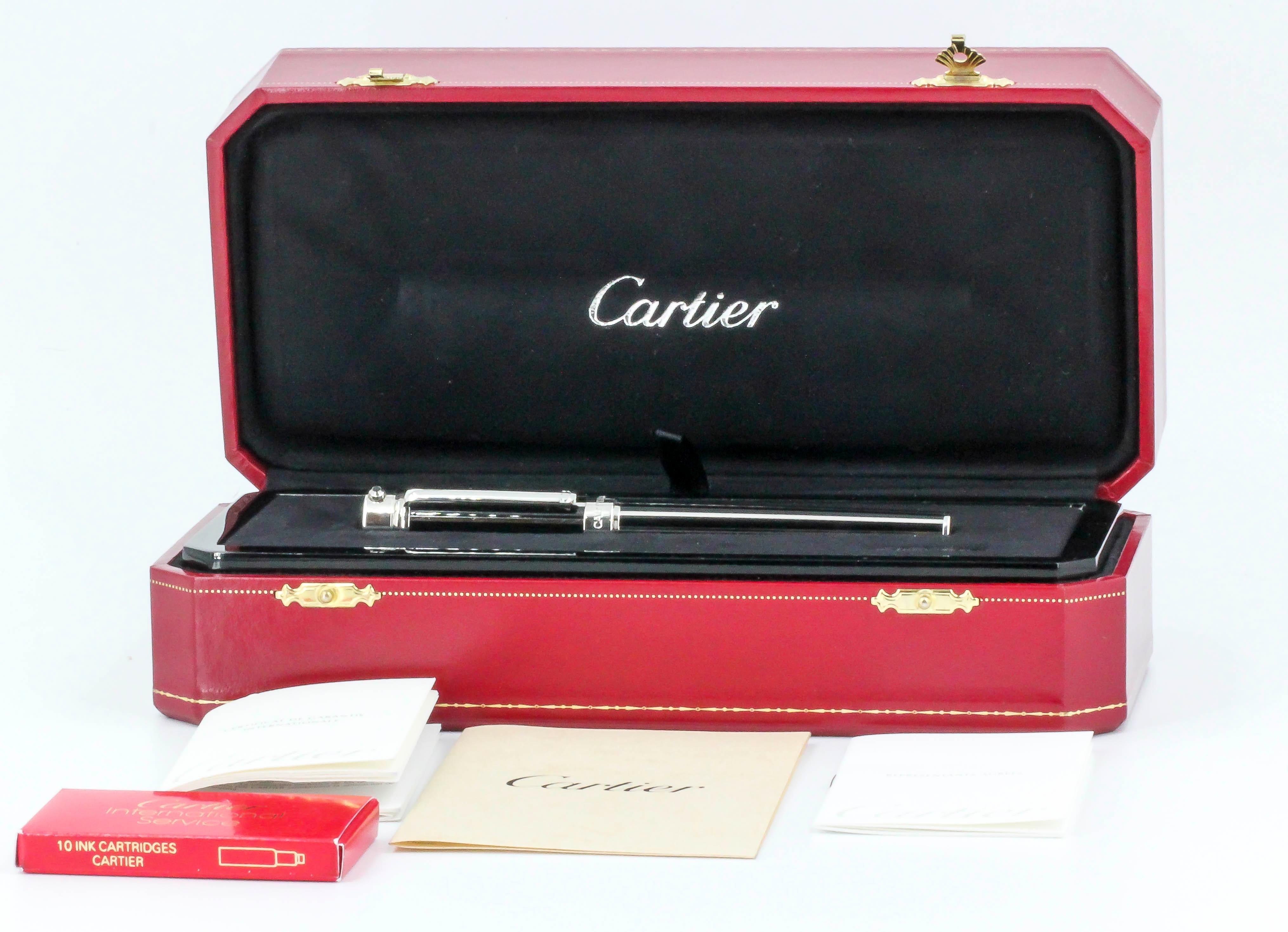 Cartier Limited Edition Fountain Pen Watch 4