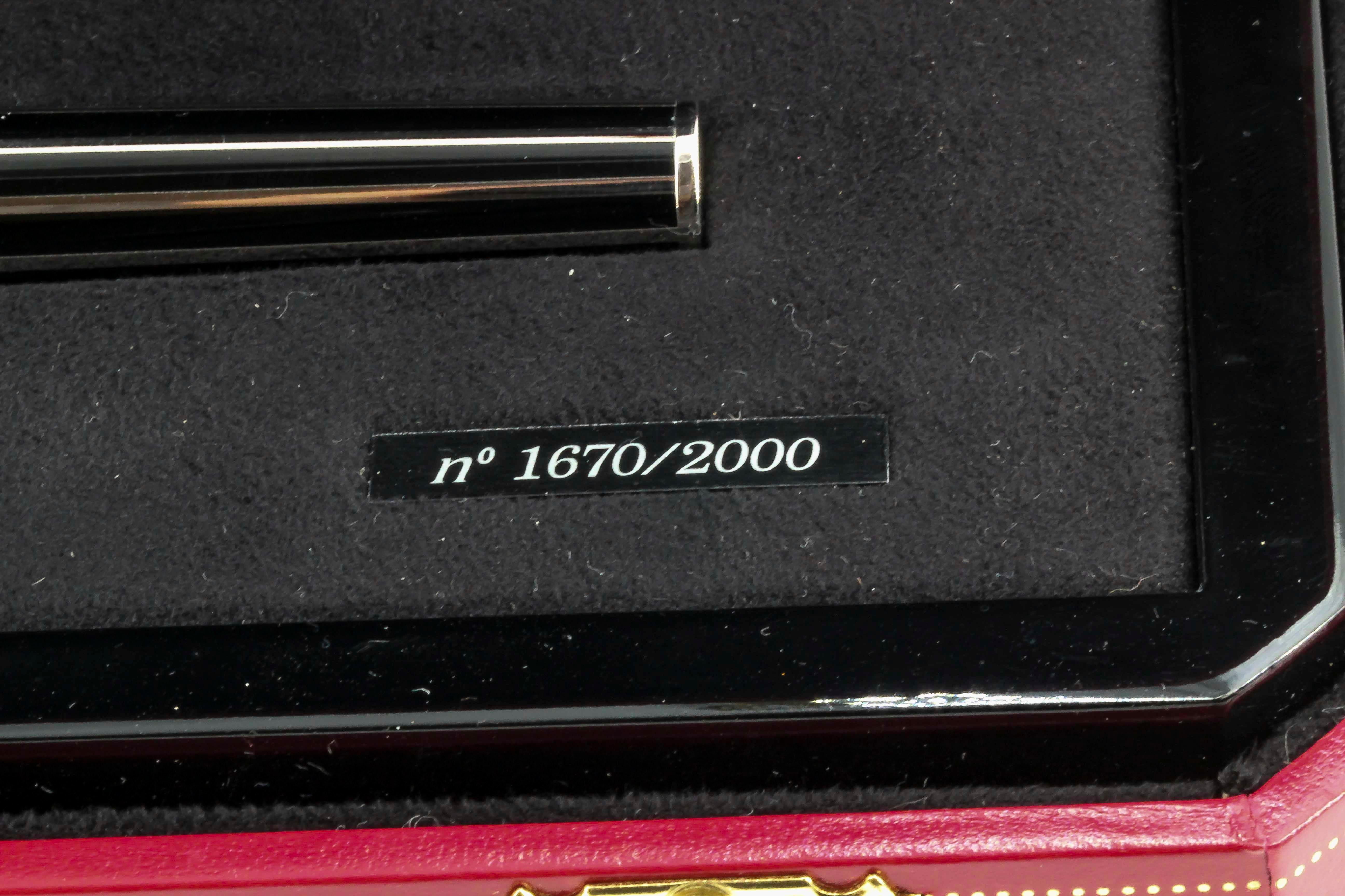 Cartier Limited Edition Fountain Pen Watch 5
