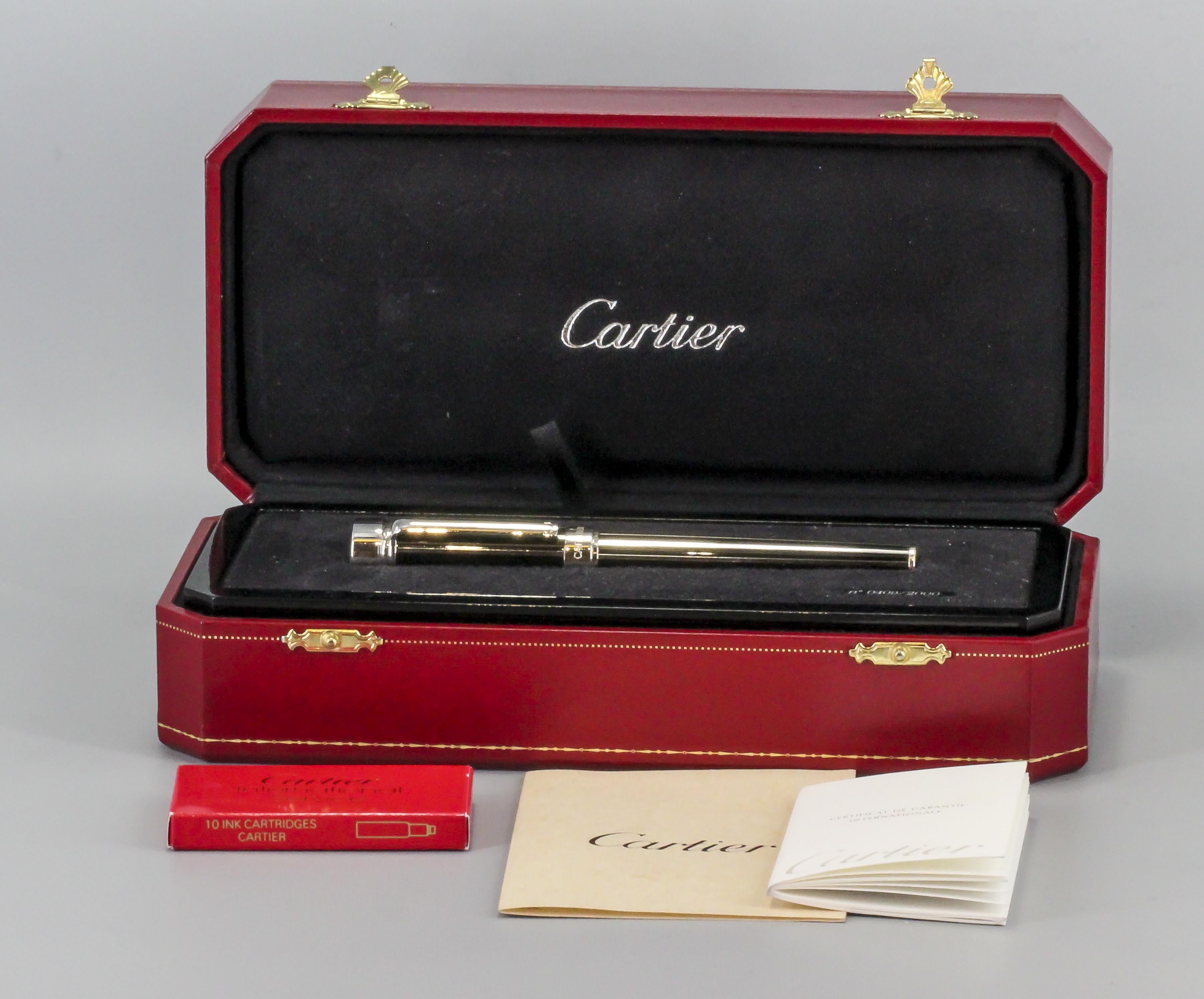 cartier pen limited edition
