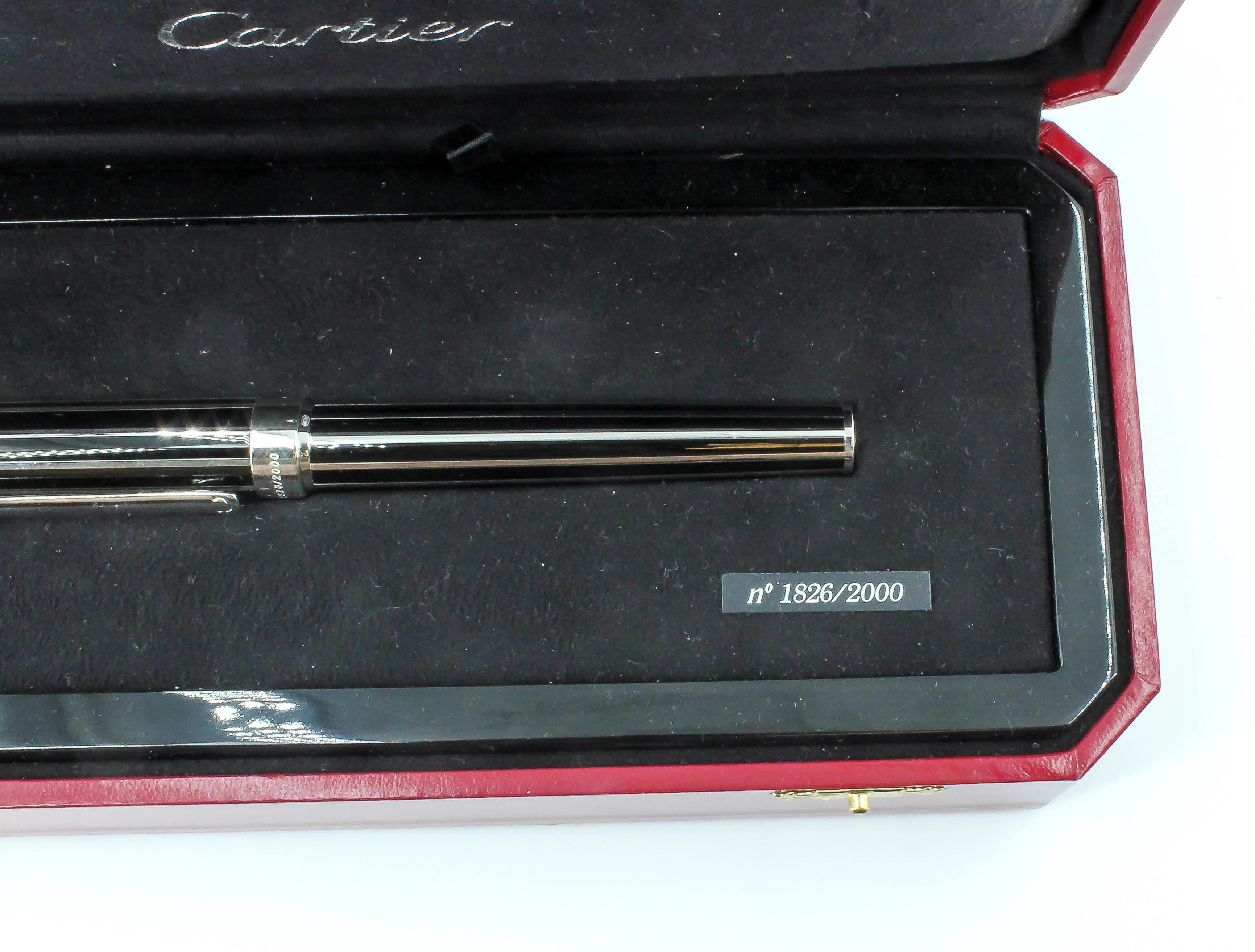 Cartier Limited Edition Fountain Pen Watch 2
