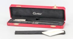 Cartier Limited Edition Letter Opener with Clock