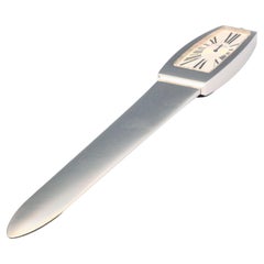 Cartier Limited Edition Letter Opener with Clock