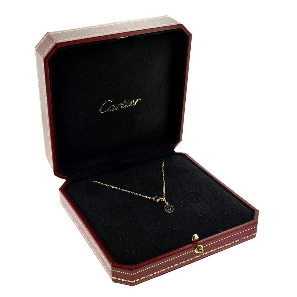 Cartier Links and Chain 18 Karat Yellow Gold Necklace In Good Condition In Miami, FL