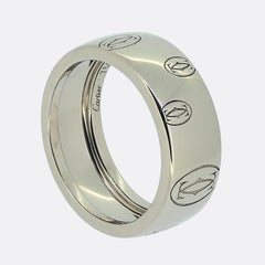 Cartier Logo De Cartier Wedding Band Ring Size P (57)