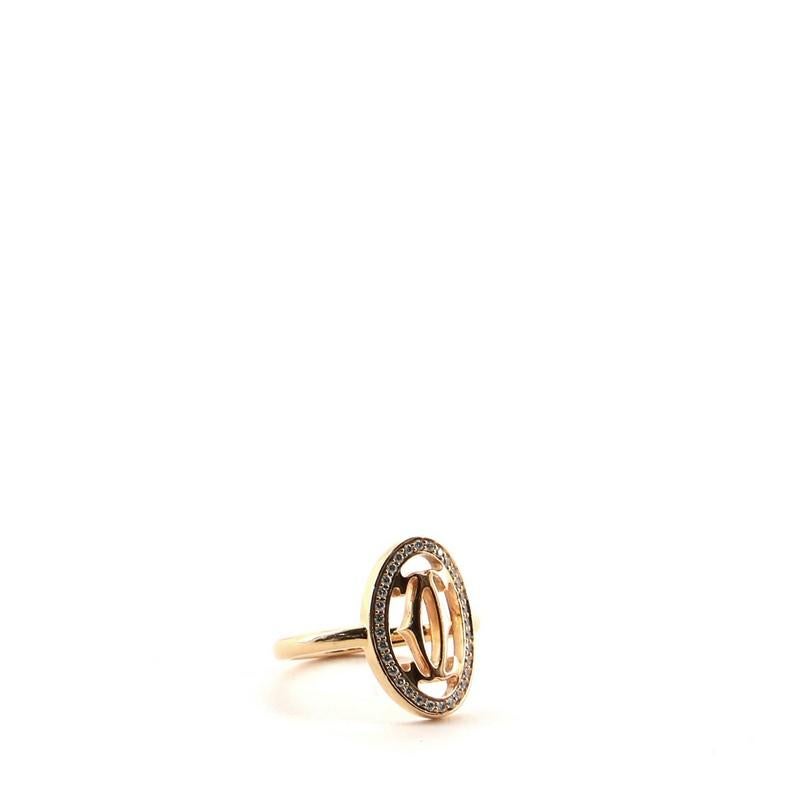 cartier logo ring
