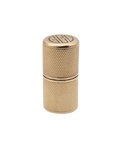 CARTIER LONDRES 1914 Encendedor de gasolina Tom Pouce de oro amarillo de 9 quilates con caja