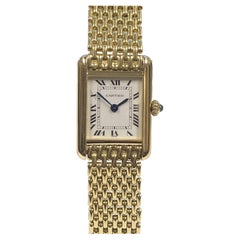 Retro Cartier Louis Cartier Classic Tank, Ladies Bracelet Wrist Watch