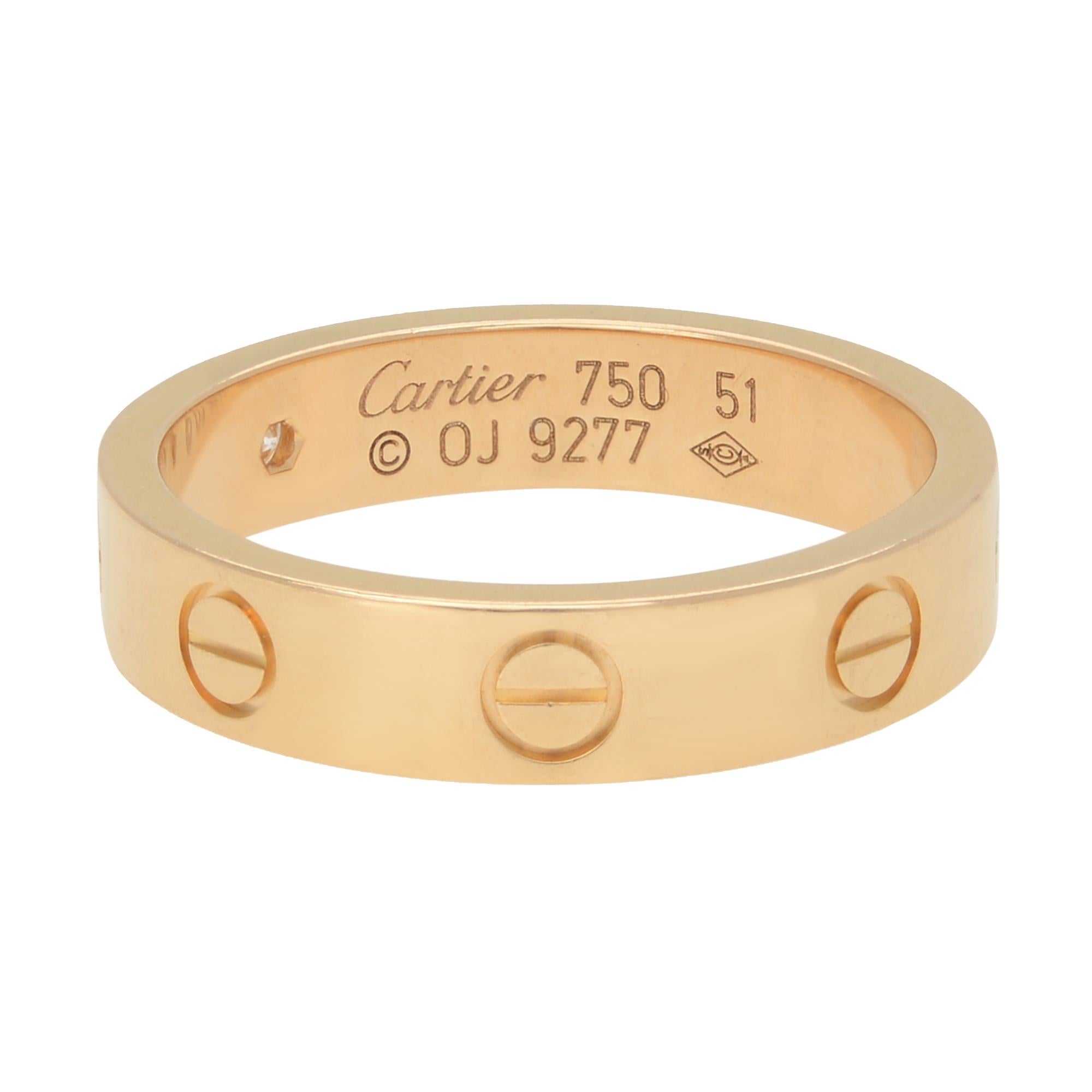 cartier love wedding band