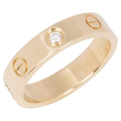 Fede nuziale Cartier Love 1 con diamante