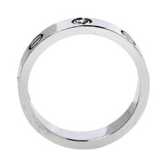 Cartier Love 1 Diamond Wedding Band Ring Size 49