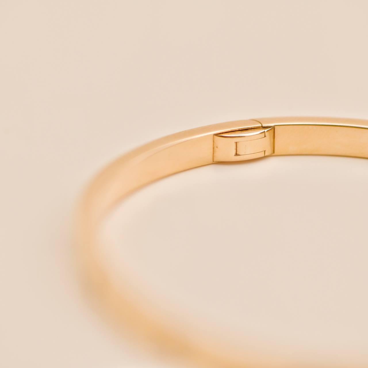 Cartier Love 10 Diamonds en or rose 18 carats, petit modèle, taille 17 en vente 1