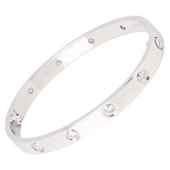 Cartier Love 10 Diamond Bangle