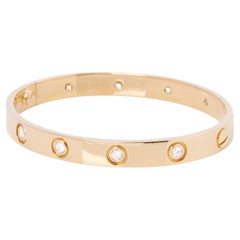 Cartier Love 10 Diamond Bangle