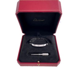 Cartier Love 10 Diamond White Gold Bracelet