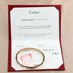 Cartier Love 10 Diamond Yellow Gold Bracelet