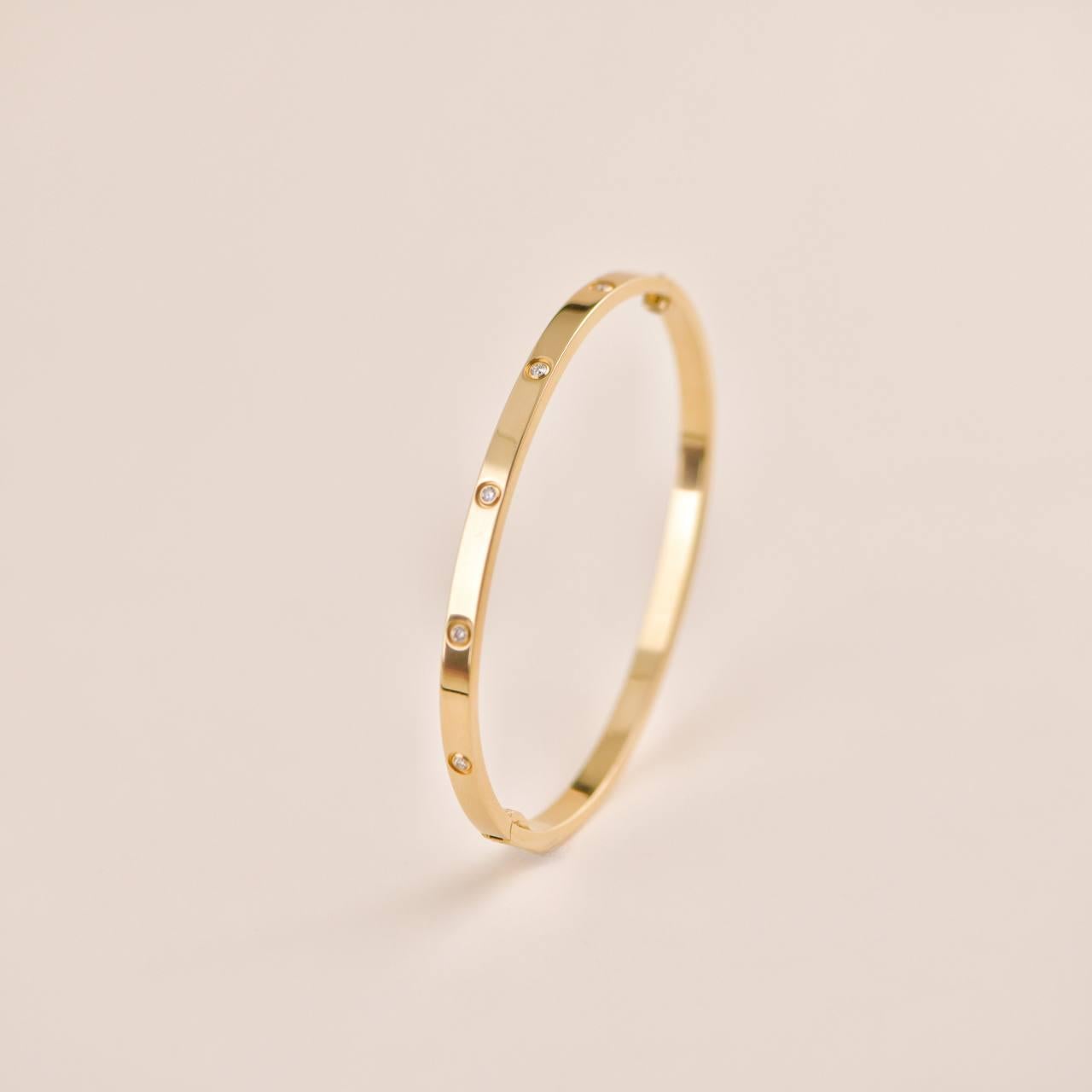 cartier 10 diamond bracelet