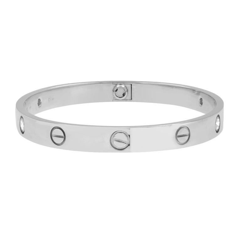 cartier diamond bangle price