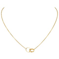 Cartier Love 18 Karat Yellow Gold Necklace