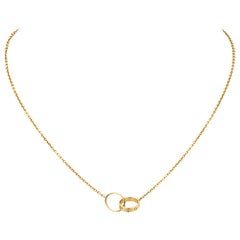 Cartier Love 18 Karat Yellow Gold Necklace